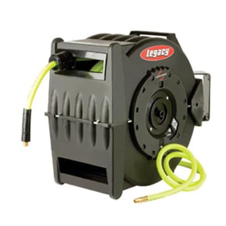 Legacy Legacy L8305FZ Levelwind Retractable Hose Reel 3/8 in. x 50 ft. Flexzilla MTL8305FZ
